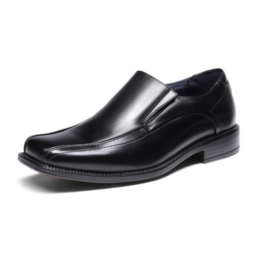 Herren Elegante Schuhe Halbschuhe Schuhe Leder Gefüttert Slipper Schuhe Weite Größe - Bild 3 von 31