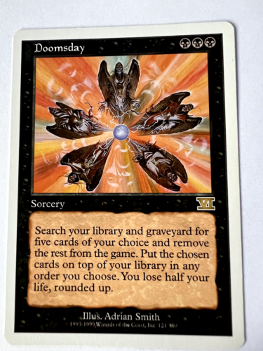 MTG Magic The Gathering Sixth Doomsday Rare LP - Picture 1 of 2
