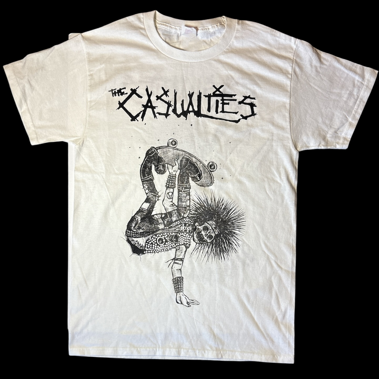 Casualties Collection White T-Shirt S-5XL MD666 Unisex Fit