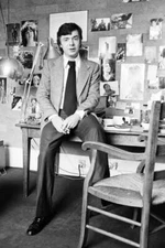 Writer Pascal Garden At Home In Paris, in his bachelor pad in the- 1976 Photo 15