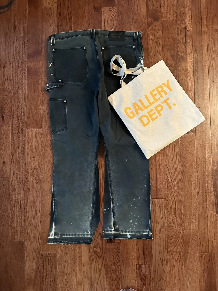 Gallery Dept. LA Flare Carpenter Jeans Black Size 40