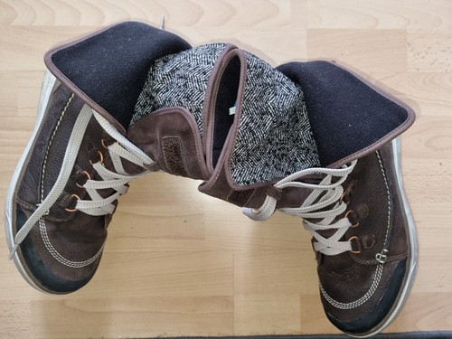 Top MERRELL Espresso Stiefel Stiefelette Winterstiefel Gefüttert Leder Gr.47 - Bild 2 von 7
