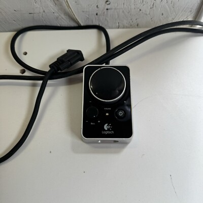 Logitech Z4 Speaker Volume Bass Controller Control Pod