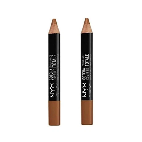 2-Pack New NYX Gotcha Covered Concealer Pencil in GCCP15 Mahogany (Sealed) - Image 1 of 1
