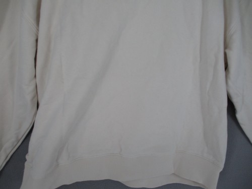Nude Lucy Jumper Womens Extra Small Beige Khaki 1/2 Half Zip Sweater High Neck - Picture 10 of 17