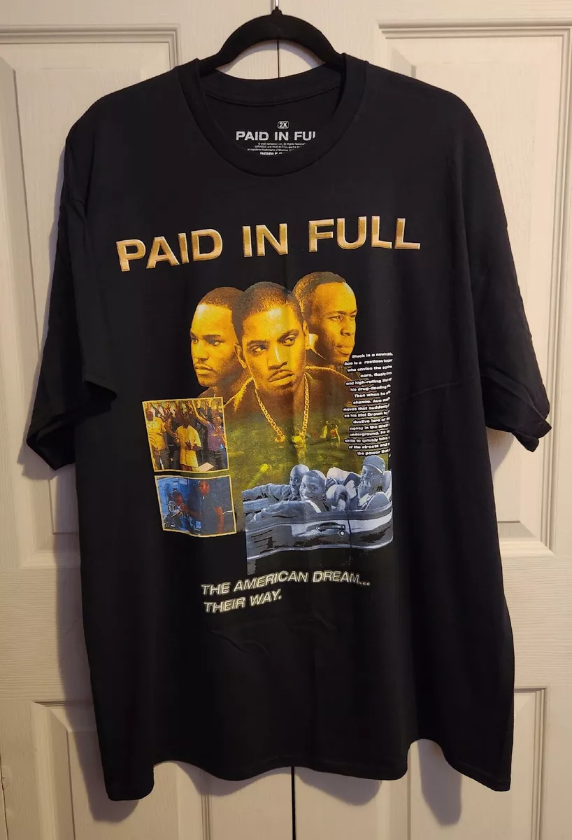 Paid in full vintage style movie t shirt