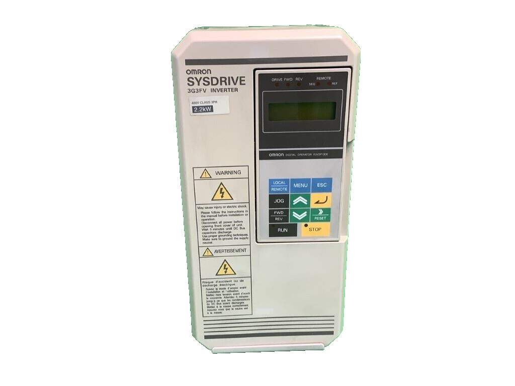 3G3FVA4022CUE    - OMRON -   3G3FV-A4022-CUE     Inverter  2.2KW   RECONDITIONNÉ