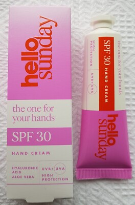 Hello Sunday ~ LSF30 The One For Your Hands ~ Handcreme ~ mit H/A ~ 30ml ~ NEU
