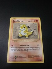 Pokemon XY Evolutions Sandshrew Common Card 54/108 NM