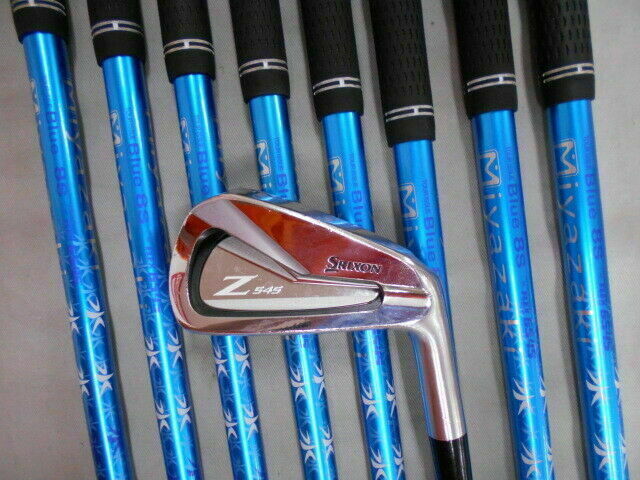 Dunlop SRIXON Z545 9PC Miyazaki Kosuma Blue 8 S-FLEX IRONS Dunlop SRIXON Z545 9PC Miyazaki Kosuma Blue 8 S-FLEX IRONS