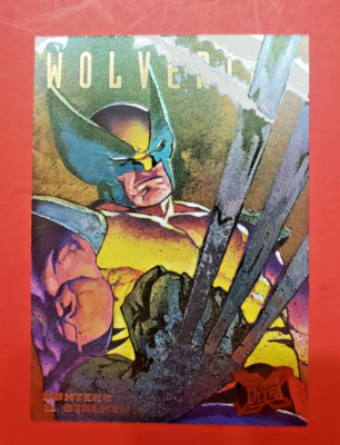 1995 Fleer Ultra Marvel Comics Hunters & Stalkers Card - Wolverine