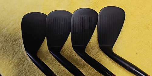 HOGAN FT. WORTH 15 FORGED 4-PW+GW BLK NITRIDE BLUEPRINTED SPINE ALIGNED BLK KBS - Picture 8 of 10