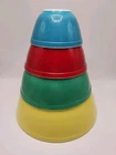 Pyrex "Primary Color" Mixing Bowl-Set of 4-Numbered Set