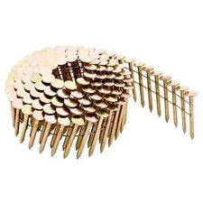 2,880 Counts meite 15 Degree Coil Roofing Nails 1" to 1-3/4" Length Round Head
