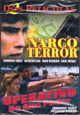 DOS PELICULAS TERROR Y OPERATIVO DE ALTO PODER . DVD NEW
