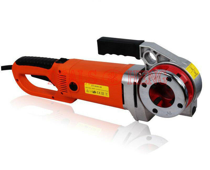 1x NEW Handheld Electric Pipe Threader Pipe Threading Machine With 6