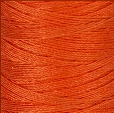 Seta Reale 100% Silk Sewing & Embroidery Thread #198 Tango Orange 87 yd
