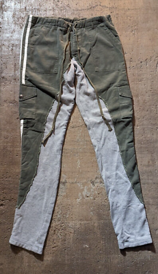 Greg Lauren 50/50 LONG SLIM PANT