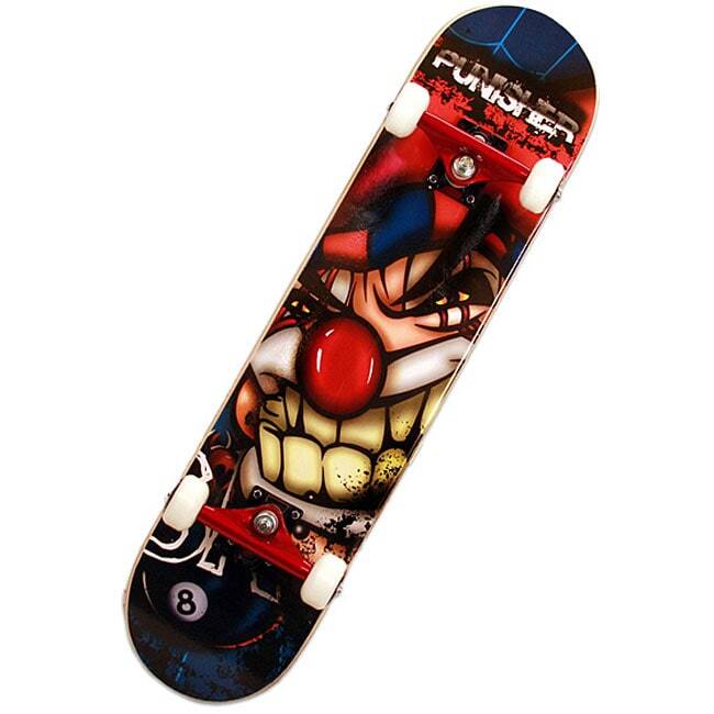 Punisher Jester ABEC-7 31-inch Complete Skateboard
