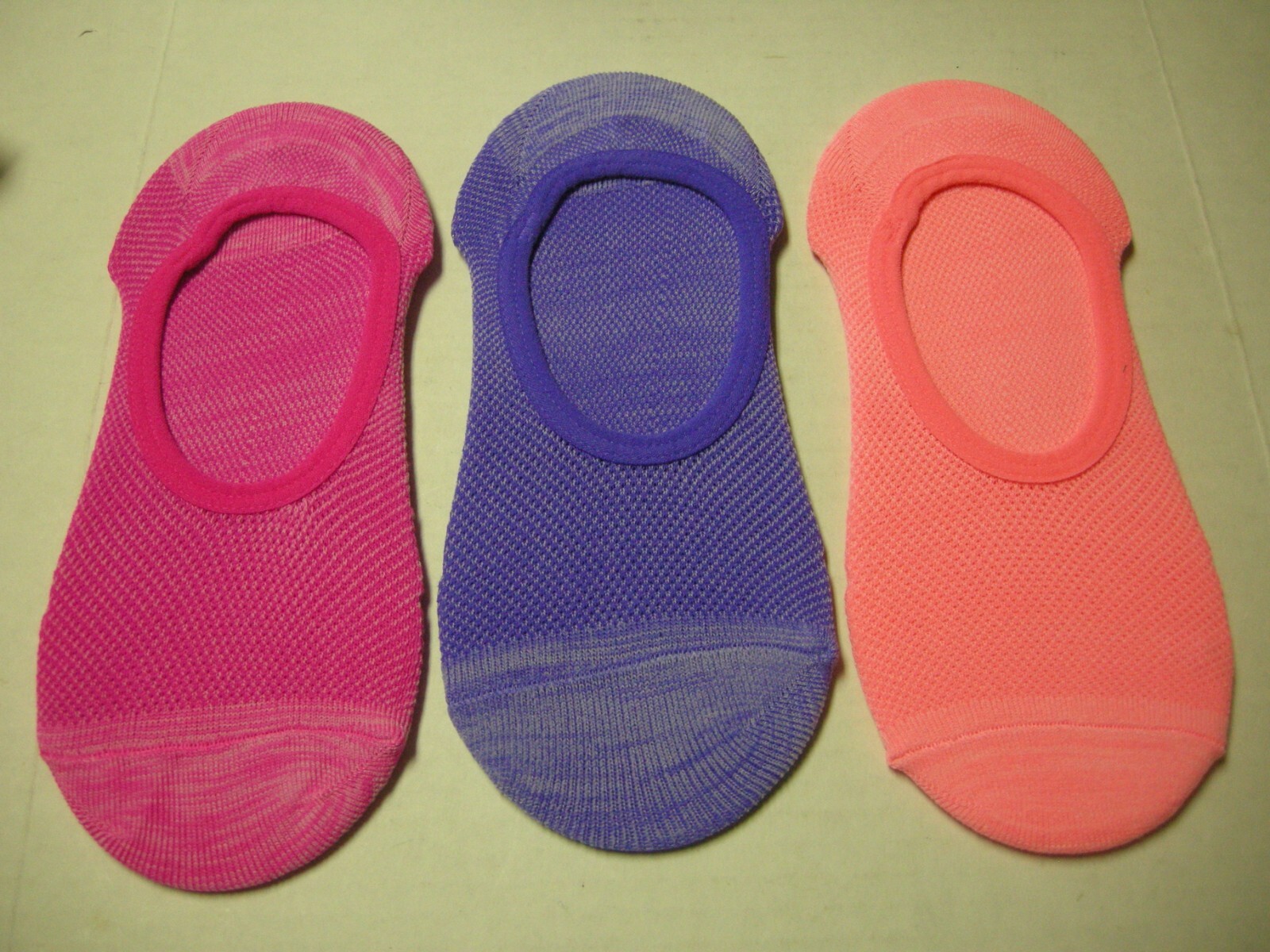 Socks, Ladies Low Cut By Alexa Rose, Sock Size 9-11, Shoe Size 5-9, 3 Pairs-image