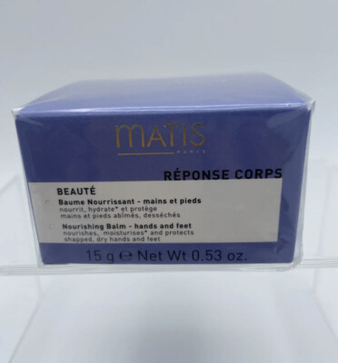 Matis Nourishing Balm Hands & Feet .53oz/15g New In Box