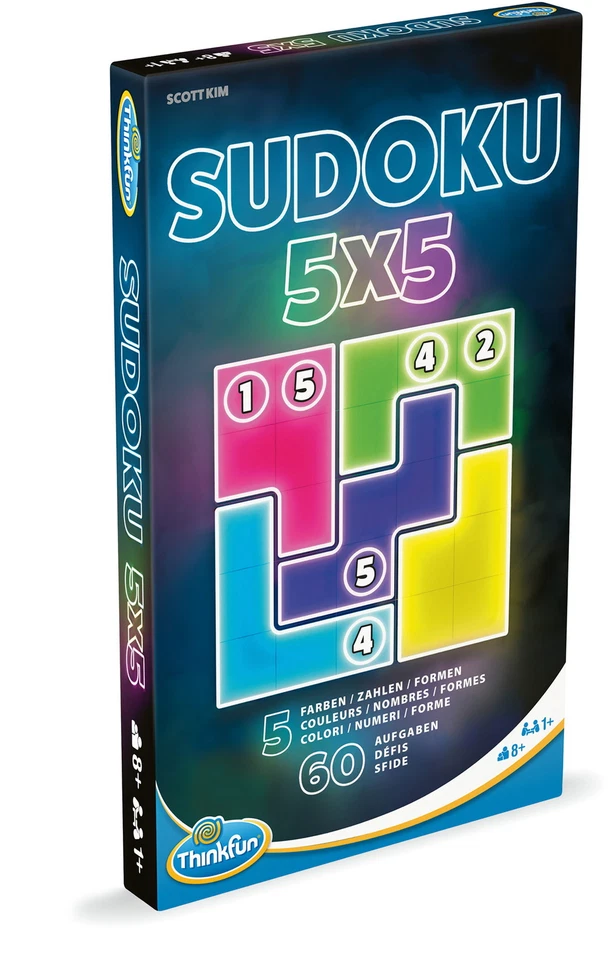 Thinkfun Familienspiel Logikspiel Sudoku 5x5 76634 - Bild 3 von 4
