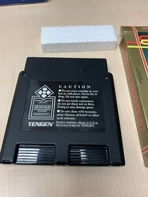 Super Sprint NES (Nintendo NES, 1989) TENGEN Box, Game Cart & Styrofoam IN HAND!
