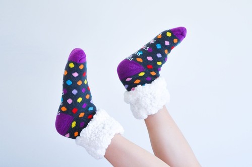 Pudus Unisex Classic Slipper Socks - Picture 2 of 8