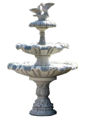 ANTIKES WOHNDESIGN Spring- & Zierbrunnen AWD-SS-105 B:129cm H:196cm