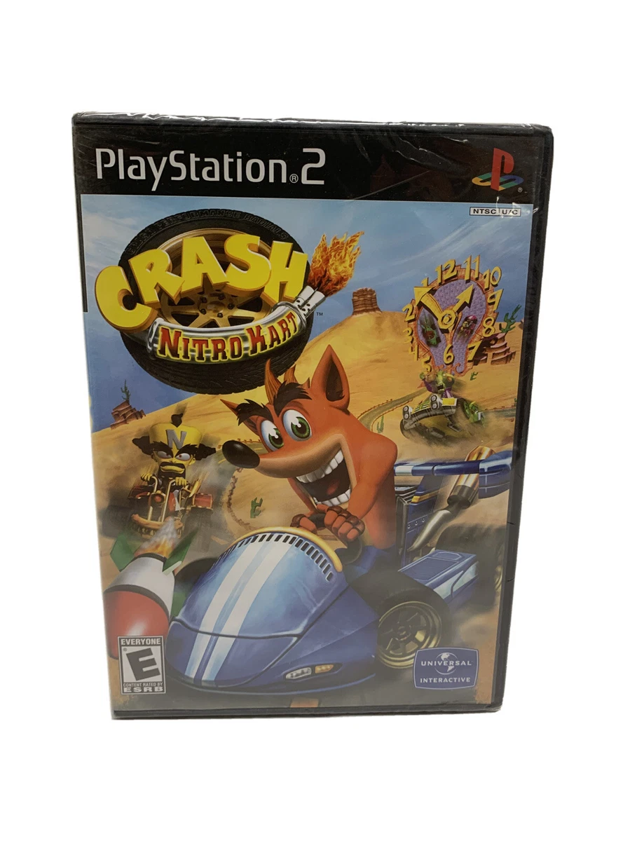 Crash Nitro Kart - PS2 - Complet (boîte, Manuel) - Très Bon état - Version FR