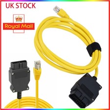 FIT BMW CODING ENET ETHERNET THICK CAT CABLE F SERIES REPLACEMENT ENET TO OBD2