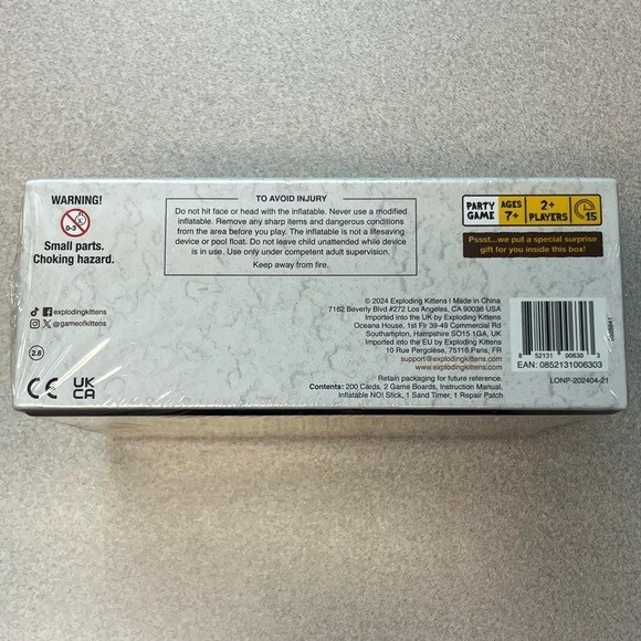 Poetry for Neanderthals Card Game from Exploding Kittens 2+ Players Ages 7+ - Image 2 of 4