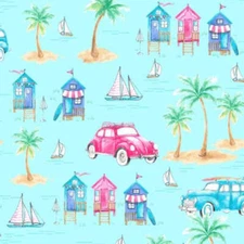 Handmade Placemat Or Table Runner Surfside Paradise Found
