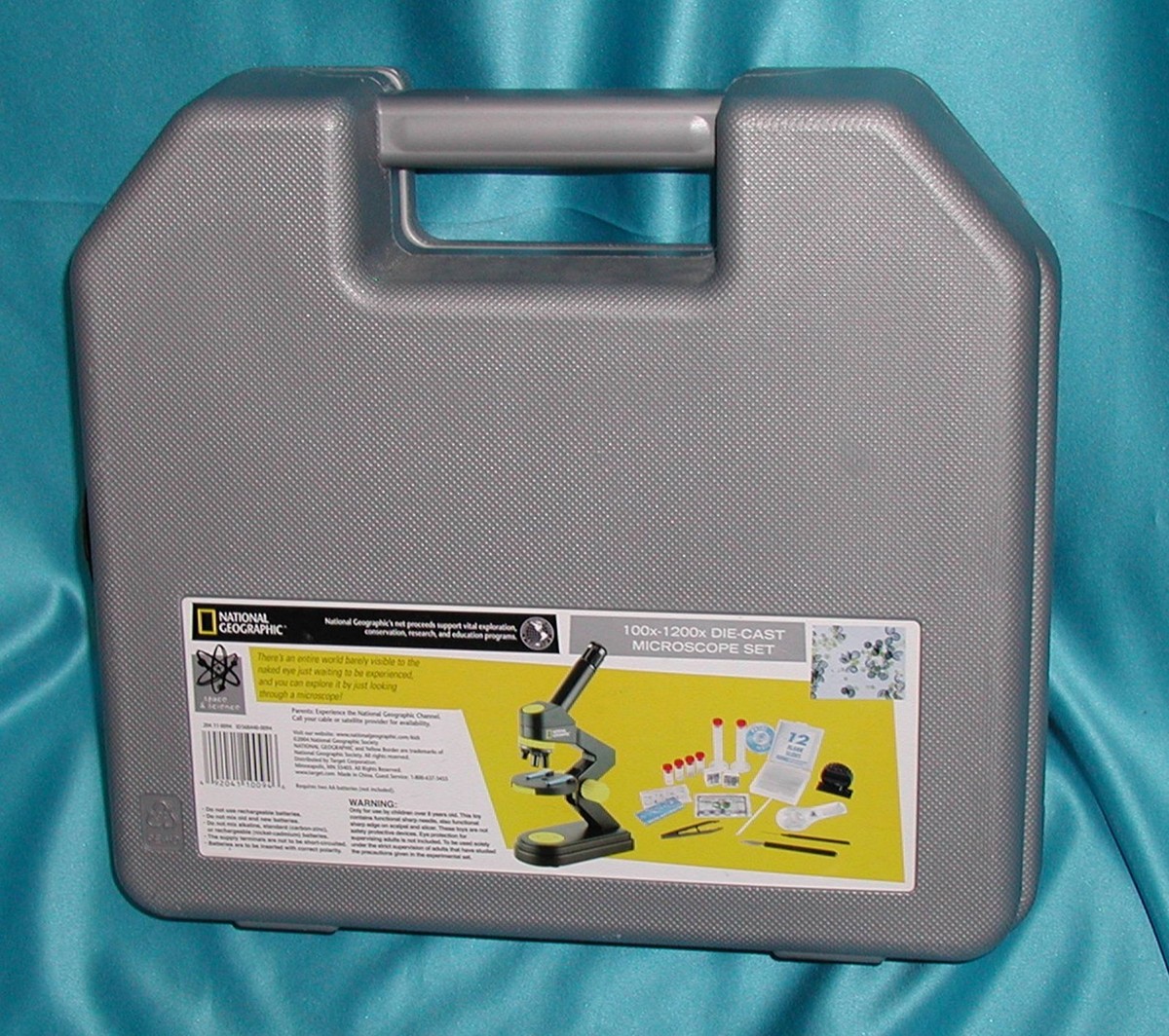【美品】NATIONAL GEOGRAPHIC COLLECTION セット売り National Geographic 100x-1200x Die-Cast Microscope Set 204110094