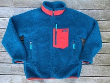 Patagonia Kids Retro-X High Pile Fleece Jacket Wind block Lining Large  12 