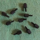 Abstandsbolzen Distanzbolzen M 3x8 Kunststoff Polyamid schwarz NEU 10 Stück