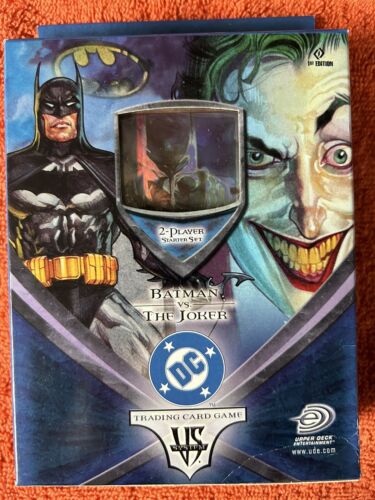 2004 DC Batman Vs. The Joker 2 Player Starter Set Card Game - Picture 1 of 2