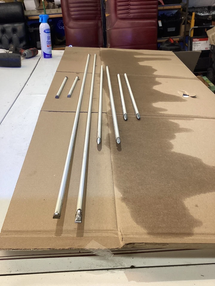 1977 MERMERCURY MARQUIS 2 ДВЕРИ ОТДЕЛКА МОЛДИНГ ДВЕРИ И КРЫЛА 1973 1974 1975 1976 - Изображение 2 из 4