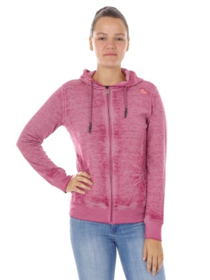 CMP Fleecejacke Funktionsjacke Kapuzenjacke lila Vintage Taschen