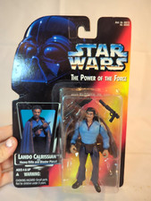 NOS Vtg 1995 Kenner Star Wars POTF LANDO CALRISSIAN W/Heavy Rifle & Pistol  T5