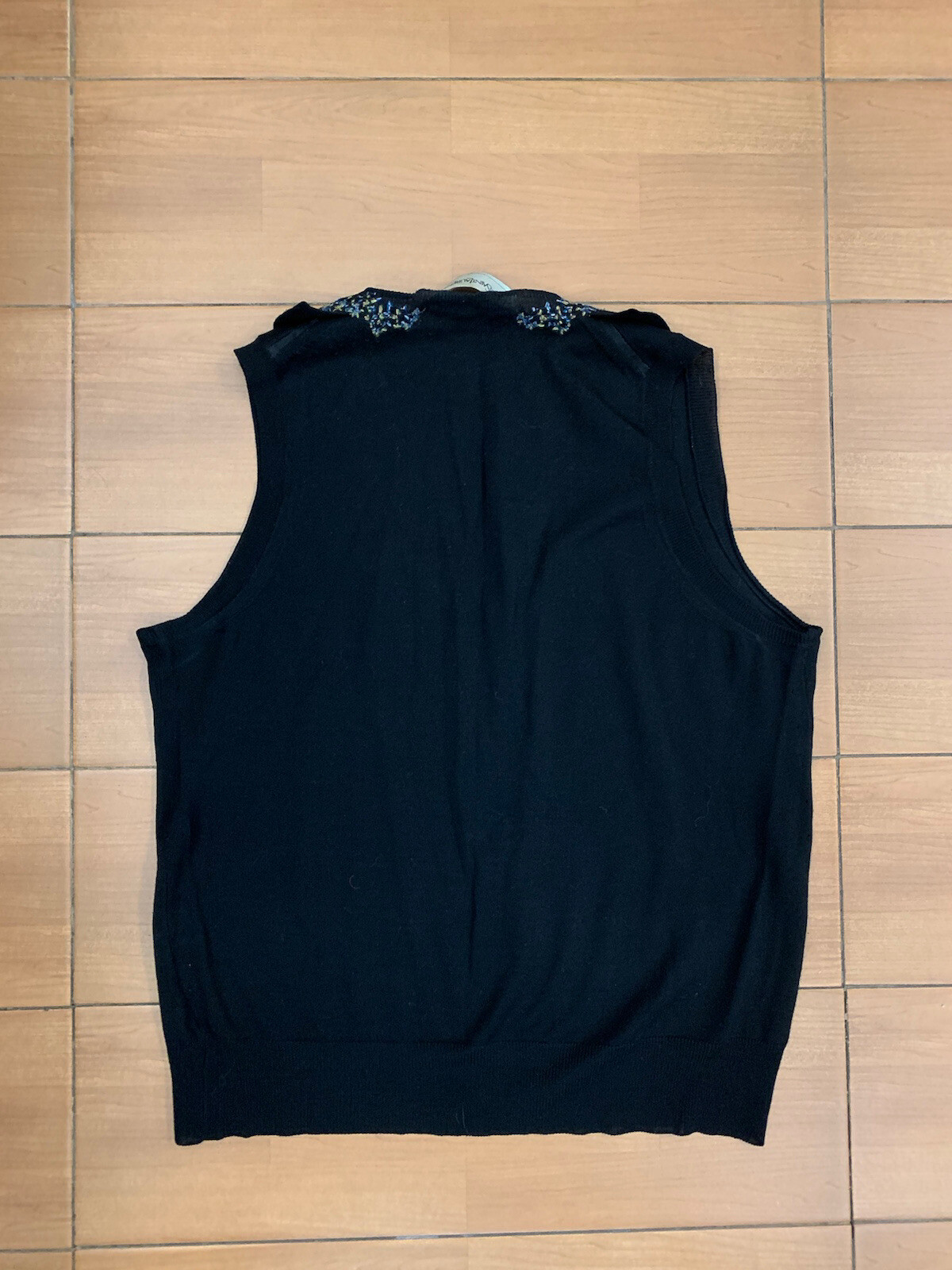 SAINT LAURENT YSL maglione senza maniche donna