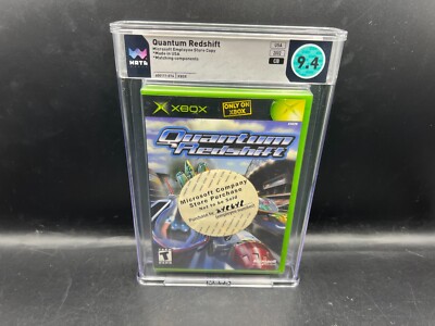 Quantum Redshift Employee Store Copy Xbox 360 WATA 9.4 CIB Complete in Box MINT