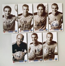 ALBA BERLIN  KONVOLUT 7 ORIG. HANDSIGNIERTE AUTOGRAMMKARTEN 2002/2003 02/03 RAR