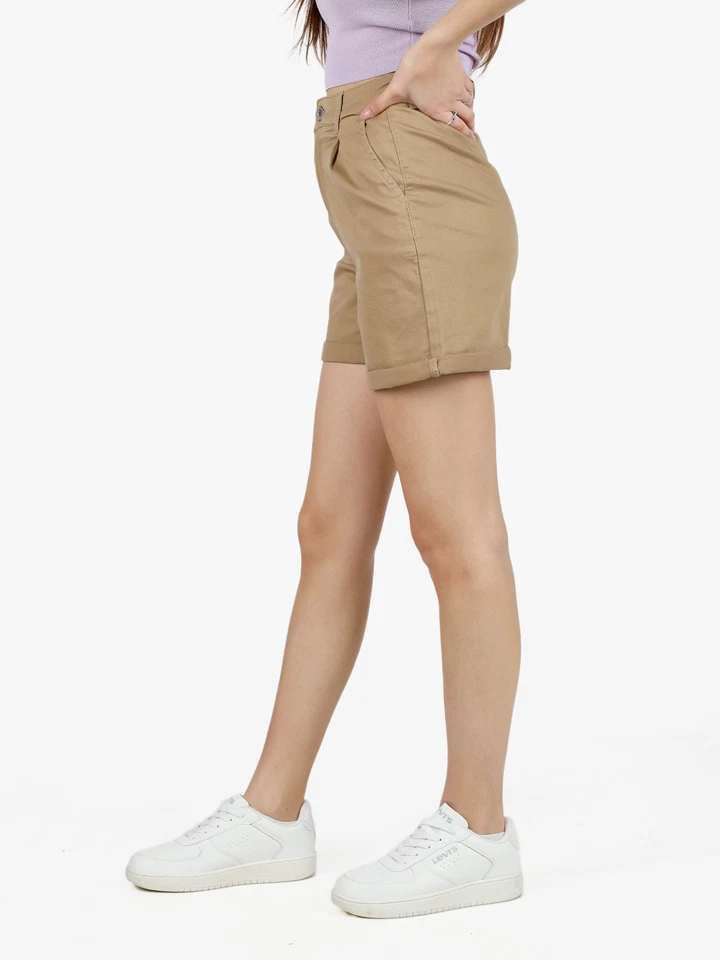 Sexy Sense Shorts donna a vita alta in cotone - Immagine 3 di 4