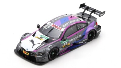 Modellauto Maßstab 1:43 Spark Modell BMW M4 DTM Hockenheim Eriksson Racing