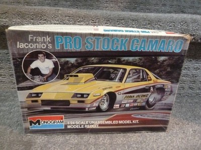 1984 MONOGRAM 2217 FRANK IACONIO PRO STOCK CAMARO FUNNY CAR 1:24 