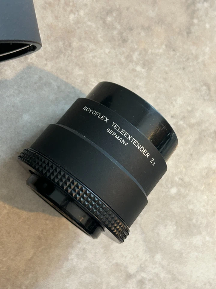 Novoflex Schnellschuß-Objektiv T-Noflexar 5,6 400mm mit Teleextender 2x f. Nikon - Bild 2 von 4