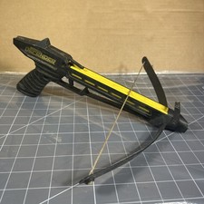 Vintage Man Kung Mini Self Cocking Pistol Crossbow With Darts