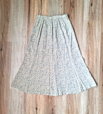 Vintage Pendleton Womens Maxi Skirt Petite Size 8 Y2K Fairy Floral Bohemian Tan