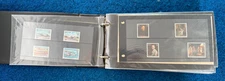 45 Stamp Sets Presentation Packs in Black Stanley Gibbons Folder